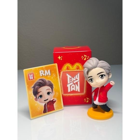 McDonald's TinyTAN x BTS 2025 Happy Meal Toy Combo RM and SUGA #8, #10 - Picture 2 of 3